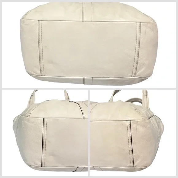 Coach Off White Vachetta Leather Ergo Hobo Shoulder Bag - Picture 8 of 9